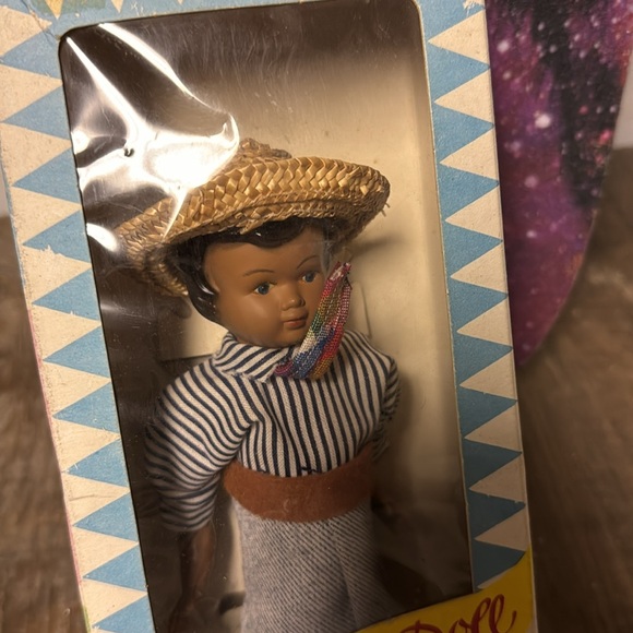 Vintage Dancing Doll Sweetheart Dirndl Wind Up Toy Boxed Mint Unused 1950'S - Picture 6 of 6